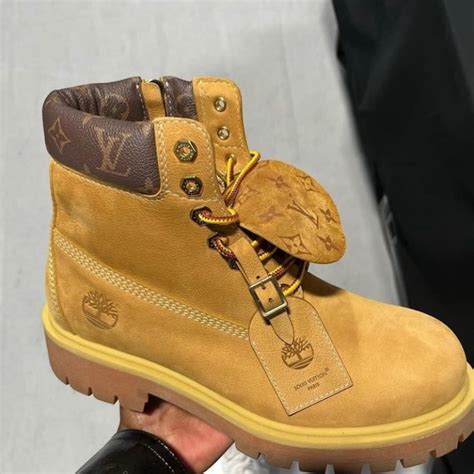 timberland louis vuitton collab|custom lv timberland boots.